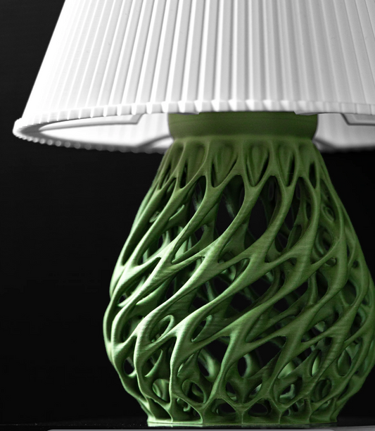 The Twisted Table Lamp: A Harmonious Blend of Art and Illumination